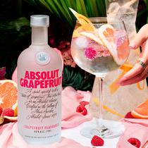 Absolut Vodka Grapefruit 1LT Con 40% Alc