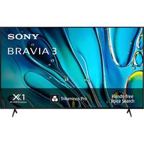 Televisor Smart LED Sony Bravia 3 K-75S30 (2024) 75" 4K HDR Google TV Wifi - Preto