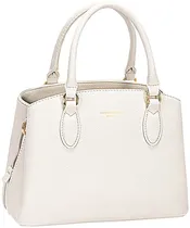 Bolsa David Jones Feminina CM7436 Coconut Cream