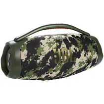 Speaker JBL Boombox 3 com Bluetooth/USB/IP67/Recarregável - Squad Camuflado
