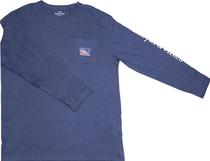 Outlet Vineyard Vines Camiseta Mas. 1V016609 Navy Manga Longa