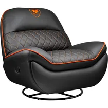 Cadeira Gamer Cougar Overlord - Preto/Laranja