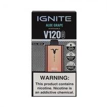 Dispositivo Descartavel Ignite V120 Pro 12000 Puffs Rose Gold Aloe Grape