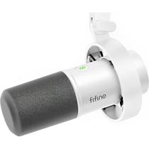 Microfone Fifine K688W Amplitank MV7-SM7B USB XLR - White