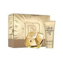 Kit Paco Lady Million(337)80ML+Body Lata