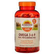 Sundown Triple Omega 3-6-9 com 200 Capsulas