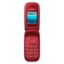 Celular Samsung Flip E1272 Dual Sim Tela 1.77" - Vermeho (Caixa Danificada)