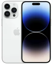 Celular Apple iPhone 14 Pro Max A2894 Be 256GB/ CâM 48MP -Silver (Sim Fisico+Esim)(Anatel)