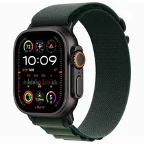 Apple Watch Ultra 2 49MM MX4Q3LW/A Black Titatnium Dark Green Alpine Loop s