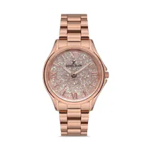 Relógio Analógico Feminino Daniel Klein Premium DK.1.12528-4 - Rosa Ouro