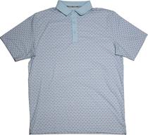 Outlet Camiseta Polo Walter Hagen MGA31315 Azul/Rosa - Masculina