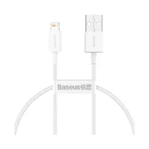 Cable Baseus CALYS-02 USB-A A Lightning 0.25M Blanco