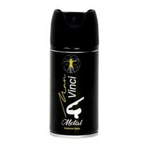 Desodorante Secret London Vinci Spray Masculino Metal 150ML