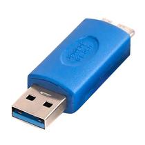 Adaptador HDL USB 3.0 para USB Micro B para HD Externo  Azul