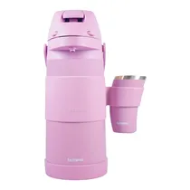 Garrafa Térmica Terrano Tereré - 1.9L - com Cuia Inox - Lilas