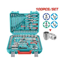 Kit de Herramientas Total THKTHP21006 100 Piezas