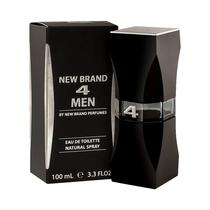 Perfume New Brand 4 Men Eau de Toilette 100ML