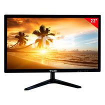 Monitor TCB TCB22 22" Full HD 75HZ VGA HDMI - Preto