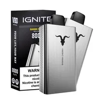 Pod Descartavel Ignite V80 8000 Puffs Metal Edition Tabacco