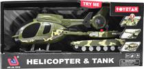 Helicopter & Tank Jin Jia Toys - 666-76P