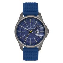 Relogio Analogico Masculino Daniel Klein DK.1.12752-3 Premium Gents / Pulseira de Silicone - Azul/Preto