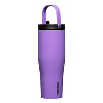 Garrafa Térmica Corkcicle Series A Go Cup XL - 890ML - com Bico - Varsity Purple