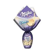 Huevo de Pascua Chocolate Blanco Milka Oreo 156G