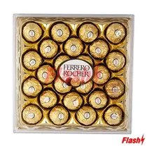 Bombom Ferrero Rocher com 24 Unidades 300G (Diamante)