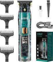 Cortador de Cabelo VGR Voyager Hair Trimmer V-961 Transparente