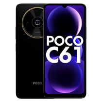 Smartphone Xiaomi Poco C61 64GB 4GB Ram Dual Sim Tela 6.71" India - Preto