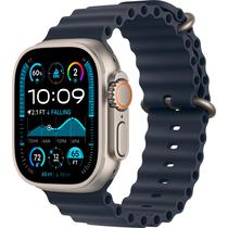 Apple Watch Ultra 2 MX4D3LW/A 49MM (GPS + Celular) 2024 - Natural Titanium/Navy Ocean Band