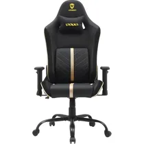 Cadeira de Escritório Gamer Satellite A-GC8603 - Preto/Dourado