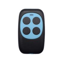 Controle Remoto Wireless Modelo B / RF433 com 4 Botoes / Controle para Portao / Duplicador / Copiador / Alarme - Azul/ Preto