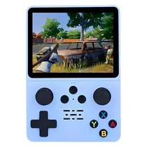 Console Game Portatil R35S - PS1/ PS2/ PSP/ Nint/ N64/ NDS/ Neo Blue