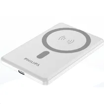 Carregador Wireless Philips DLP9702CW/70 5000MAH Tipo-C - White