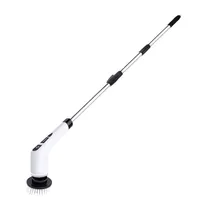 Escova de Limpeza Multifuncional MZ-003 / 7 Em 1 / 25W / Recarregavel - Branco/ Preto