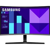 Monitor Curvo Samsung LS32D396GAN LCD 32" Full HD 100 HZ / 4 MS - Preto/Cinza