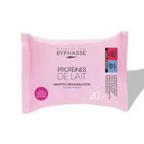 Byphasse Toallita Desmaquillante Milk Protein c/20