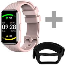 Smartwatch Blackview R10 com Bluetooth - Rosa + Pulseira