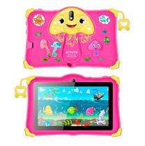 Tablet Atouch Q37 Kids 5G 256GB / 8GB / Wifi / Dual Sim / Android 13 / 7" / 5MP - Pink