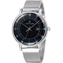 Relogio Analogico Daniel Klein Premium DK11858-5 Masculino, Metal - Prata e Preto