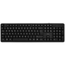 Tec USB Mtek KB8187-e Espanhol Slim Preto