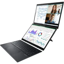 Notebook Asus Zenbook Duo UX8406CA-IS99T Oled 14" Intel Core Ultra 9 285H 32 GB LPDDR5X 2 TB SSD Touch - Cinza