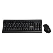 Teclado Kit + Mouse Sem Fio Satellite AK-726G - Preto (Portugues)