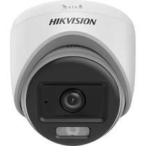 Camera de Vigilancia Hikvision Cam IP Turret DS-2CE70KF0T-LPFS 3K Colorvu - Branco/Preto