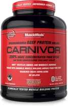 Musclemeds Alimentares Carnivor Chocolate Plastico 4,19 LBS/1,89 KG Rojo