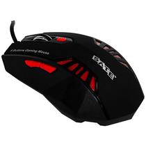 Mouse Optico Sem Fio Satellite A-57 USB 2400 Dpi - Preto/Vermelho