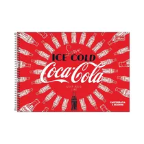 Cuaderno de Dibujo Tilibra Coca-Cola 369446 80 Hojas Surtido 1 Pieza
