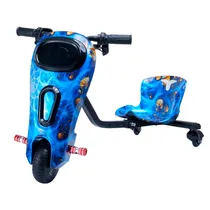 Moto Triciclo Eletrico Interbras Swift N09 / 8" / com Bluetooth / LED / 350W - Galáxia Azul