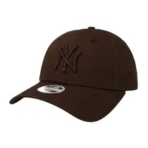 Bone Feminino New Era MLB New York 9FORTY Marrom Escuro FM